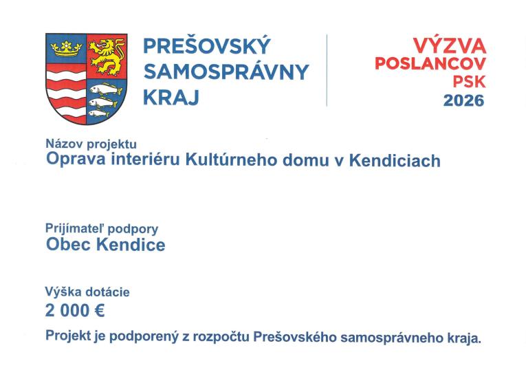 Projekt podporený z&nbsp;rozpočtu PSK