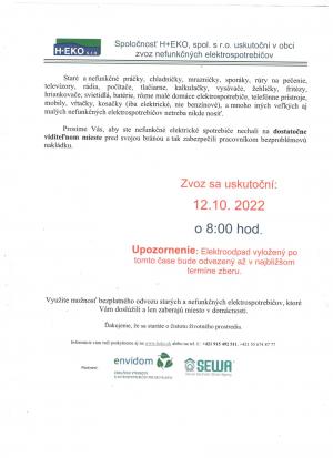 zber elektroodpadu